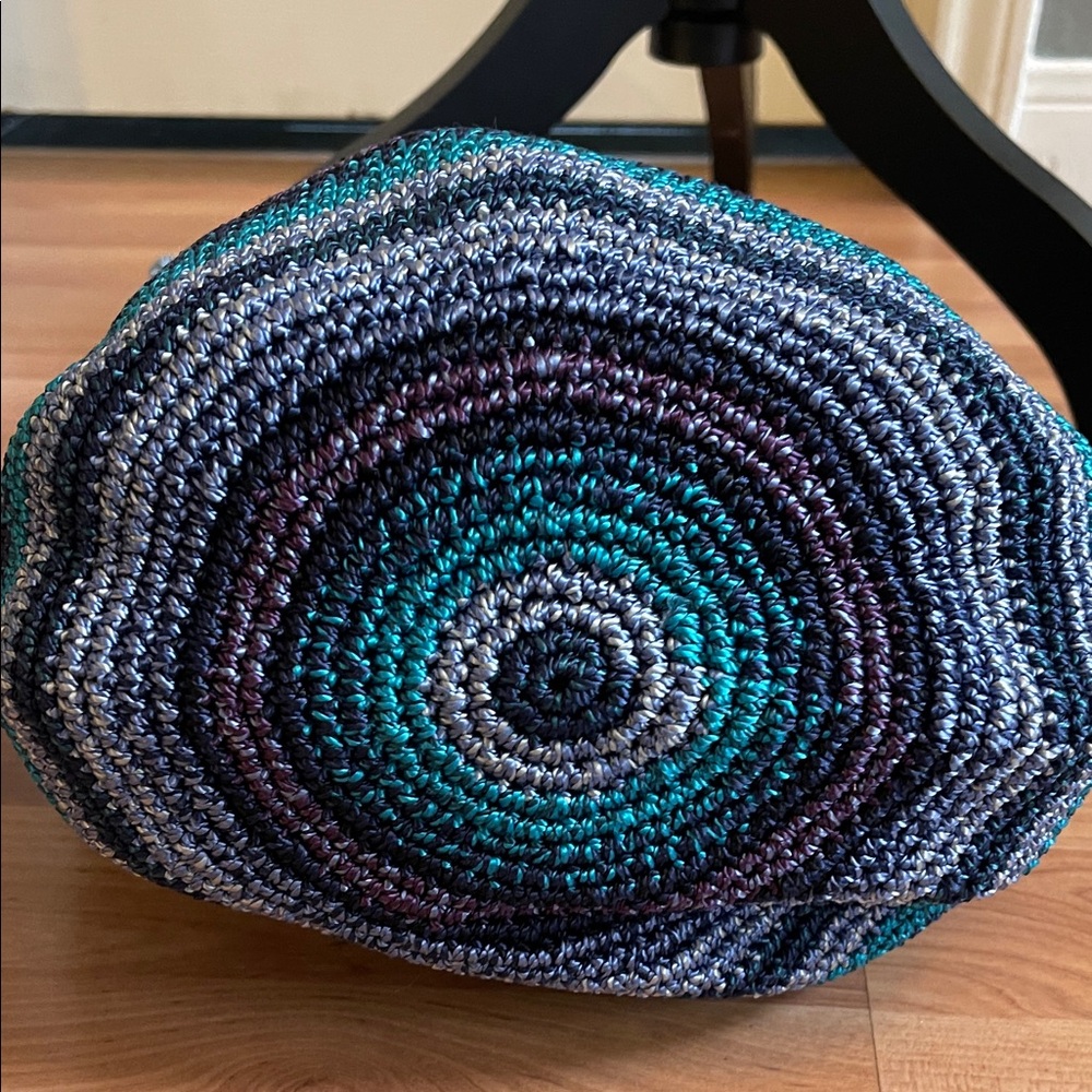 The Sak Navy & Multicolor Woven Hobo Shoulder Bag - Picture 3 of 7